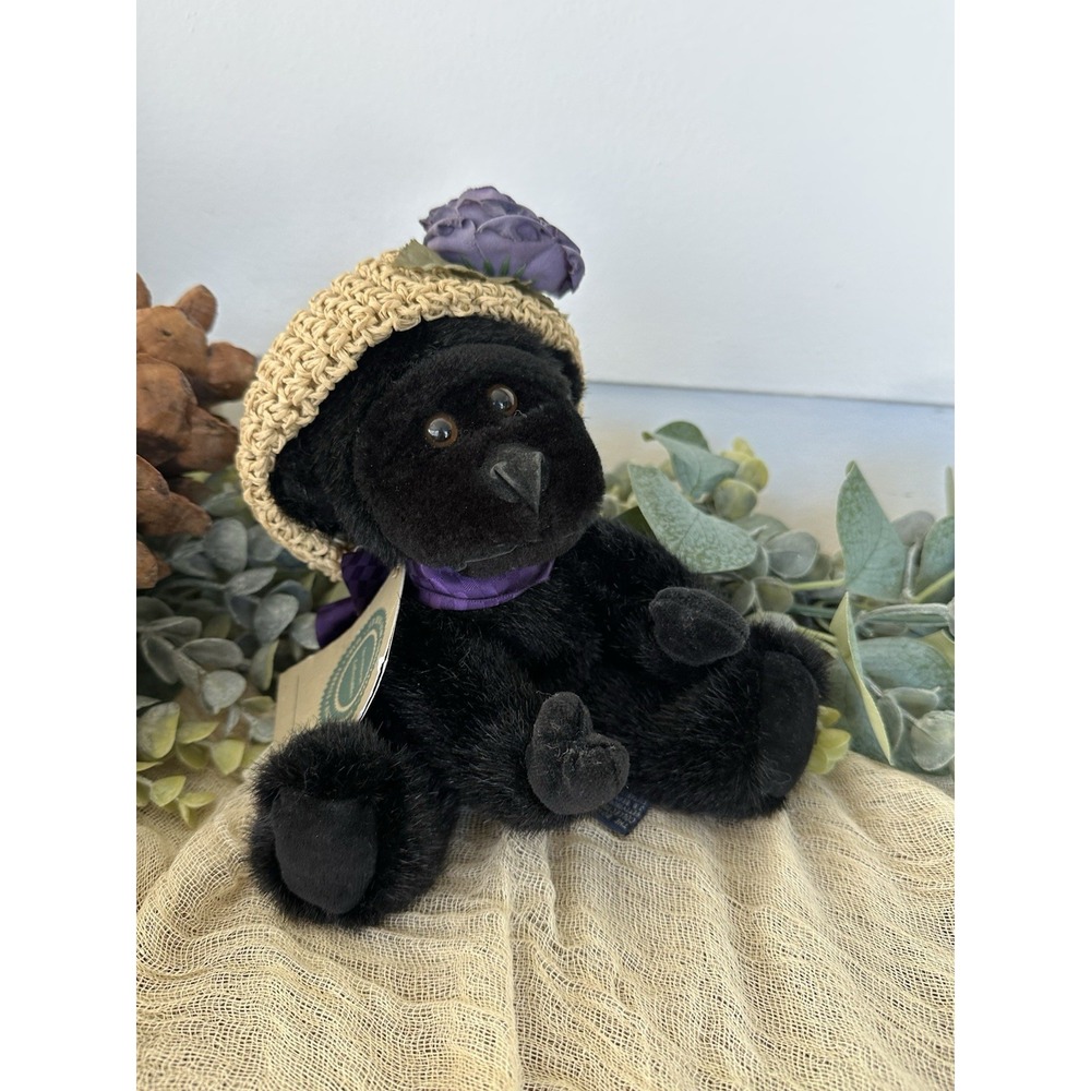 Boyds Bear Plush‎ -  Black Gorilla Viola Magillacuddy - #1364 Pellet Stuffed
